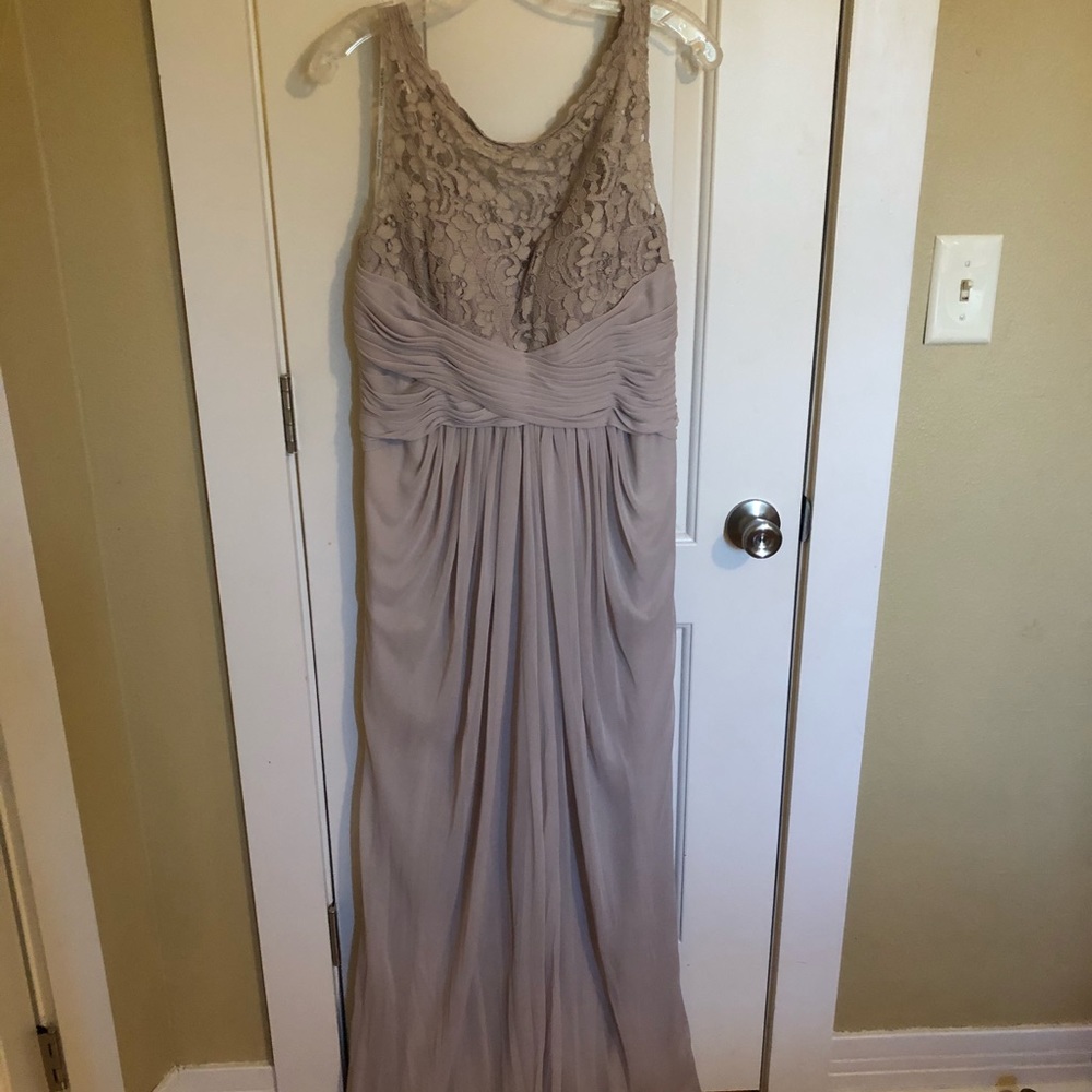 David’s Bridal Sleeveless Long Dress